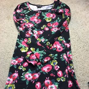 Wet seal long sleeve mini dress